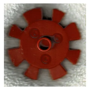 Duplo Flower Gear with 8 Teeth, Metal Bolts Design