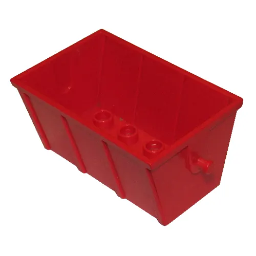 Duplo Train Tipper 2 x 4 with Straight Sides (Skip)
