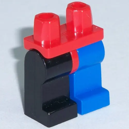 Hips and Blue Left Leg, Black Right Leg [Plain]