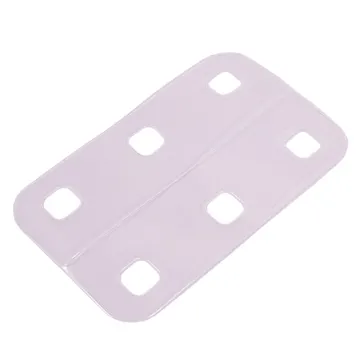 Clikits Rectangle 5 x 8.5 with Rounded Corners and 6 Holes