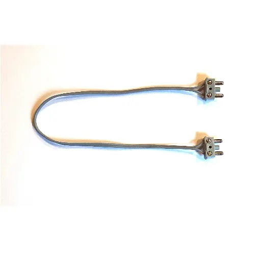 Electric Connector, 2 Way Male Squared Narrow Short, 12V / 4.5V 28L