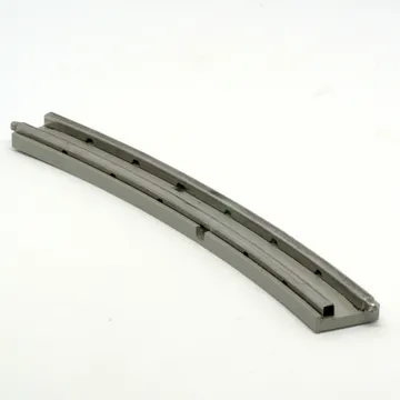 Train Track 12V Conducting Rail Curved [Cable Connection Holes]