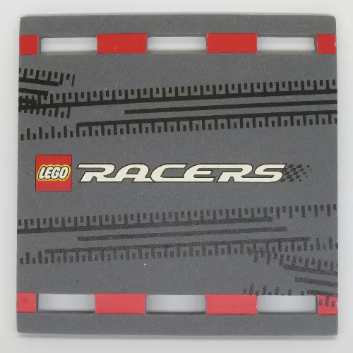 Ramp, 20 x 20 with Tyre Marks and LEGO Logo Print
