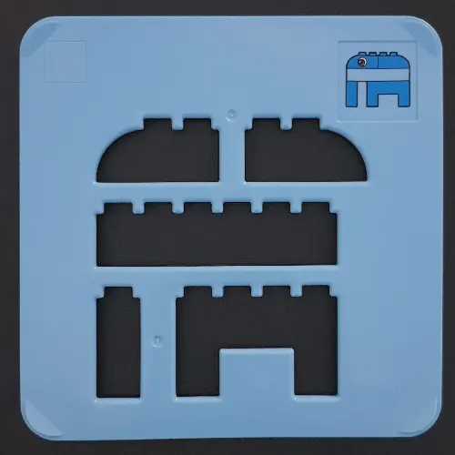 Duplo Playmat, Sorting Template - Elephant