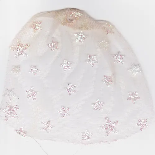 Belville, Curtain / Bed Veil - Medium, with Sparkly Stars Print