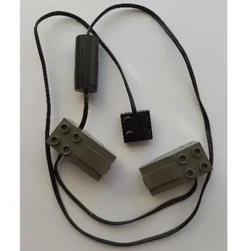 Wire with Brick 2 x 2 x 2/3 and Train Track Contacts