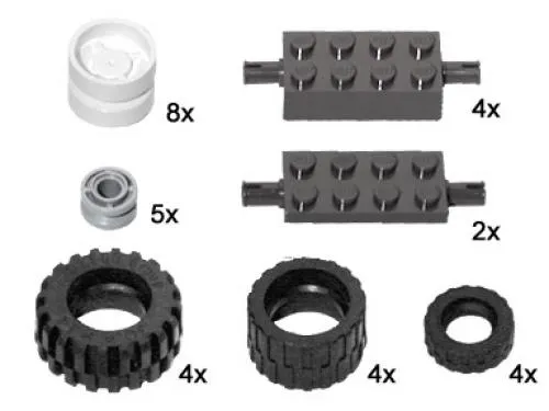 Large Wheels and Axles