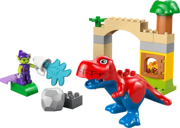 Dinosaur Spidey-Rex vs. Green Goblin