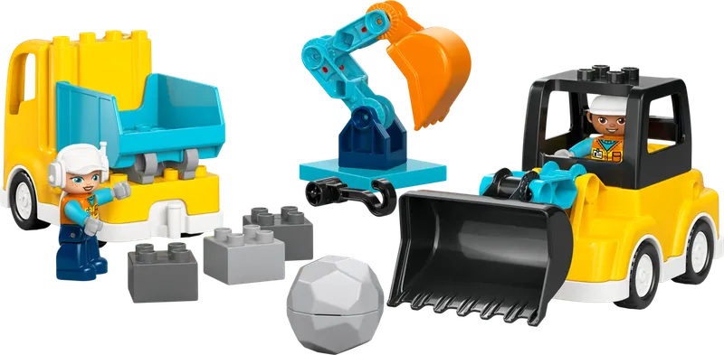 3 in 1 Construction Vehicles
