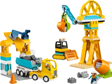 3 in 1 Construction Site and Vehicles