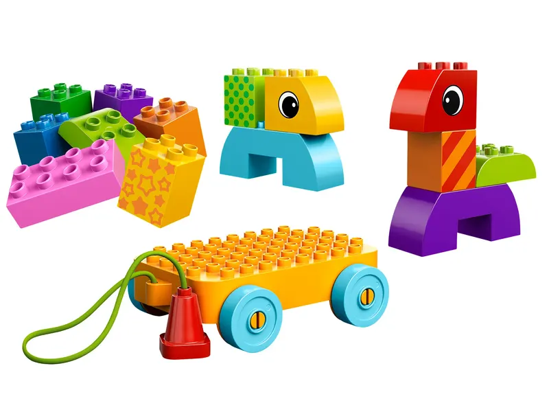 Toddler Build and Pull Along