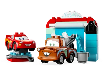 Lightning McQueen & Mater's Car Wash Fun
