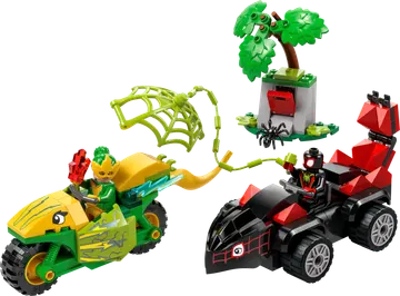 Spin and Electro Dinosaur Vehicle Chase