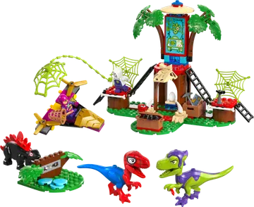 Spidey and Gobby's Raptor Battle at Tree House HQ
