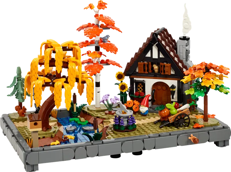 Autumn Cottage Garden
