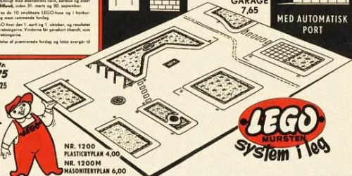 LEGO Town Plan Board, Large Plastic