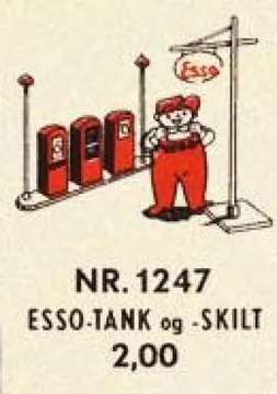 Esso Pumps/Sign