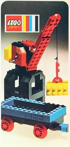 Port Crane and Flat Waggon