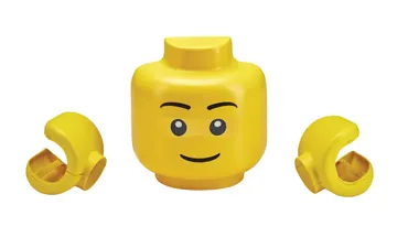 Minifigure Mask with Hands
