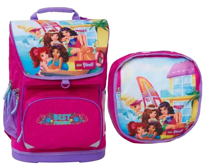 Friends Best Friends Large Backpack with Gym Bag