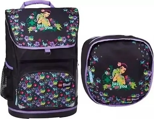 Jungle Friends Large Backpack with Gym Bag