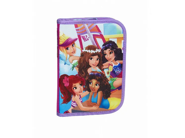 Friends Best Friend Pencil Case with Pencils