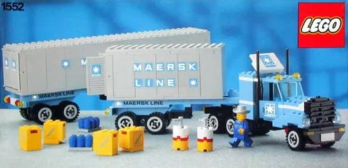 Maersk Line Container Truck