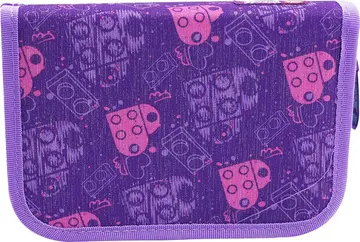 Friends Hearts Pencil Case with Pencils