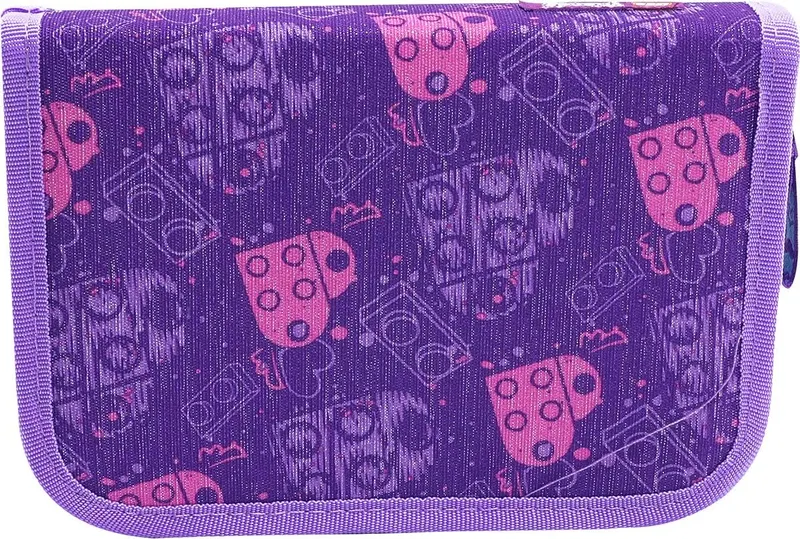 Friends Hearts Pencil Case with Pencils
