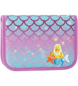 Mermaid Pencil Case with Pencils