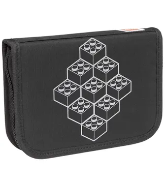 Bricks Pencil Case with Pencils