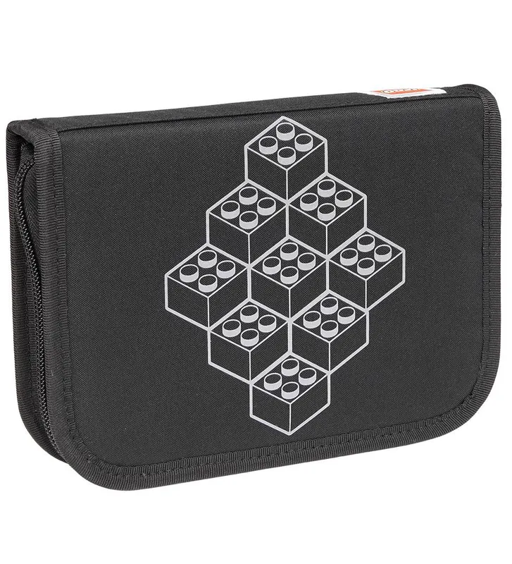 Bricks Pencil Case with Pencils