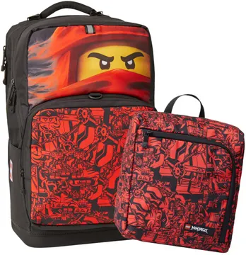 Ninjago Kai Maxi Plus Backpack with Gym Bag