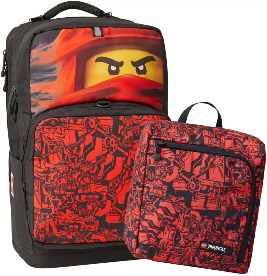 Ninjago Kai Maxi Plus Backpack with Gym Bag