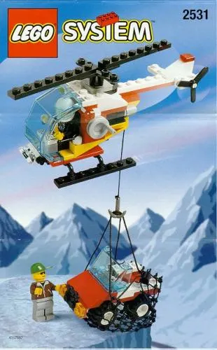 Rescue Helicopter and Jeep
