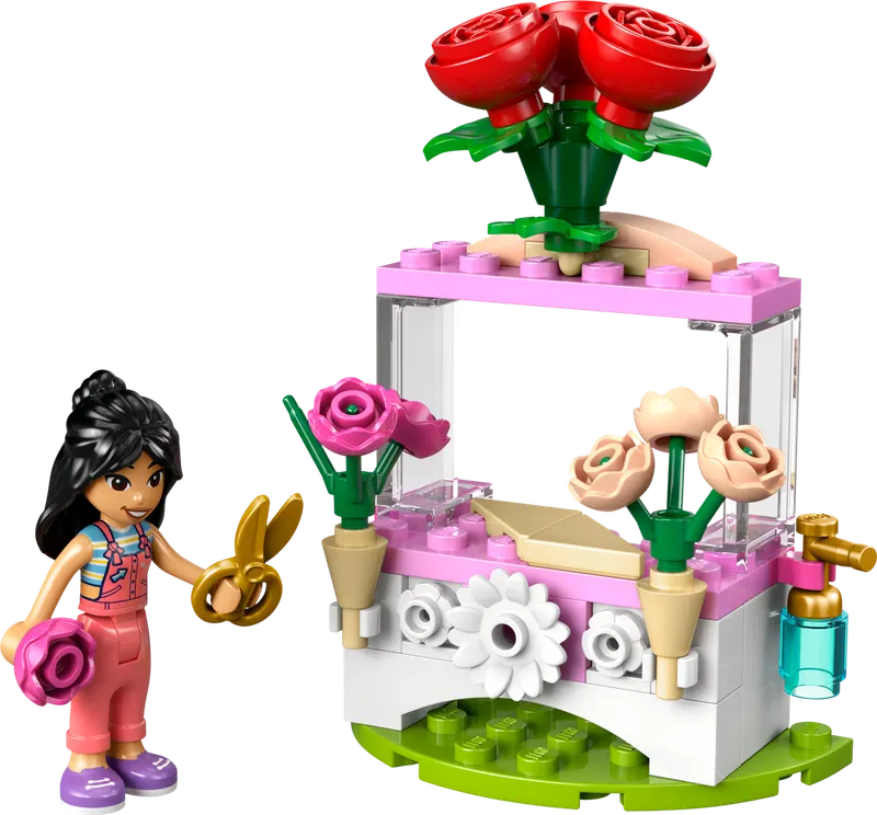 Flower Stand with Roses