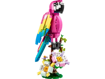 Exotic Pink Parrot