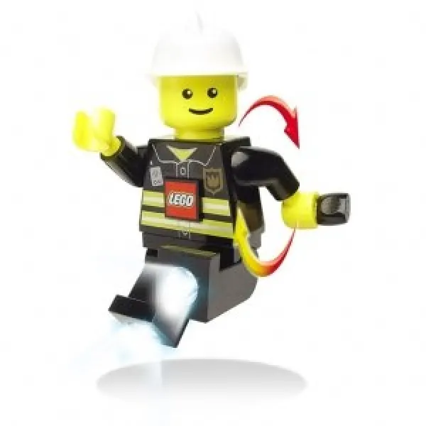 Firefighter Dynamo Flashlight