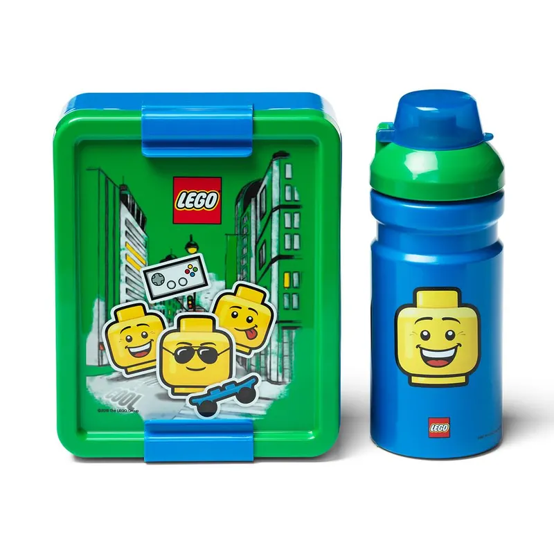 Boy Emoticon Lunch Set