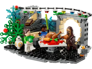 Millennium Falcon Holiday Diorama