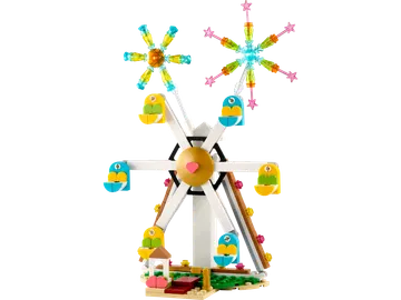 Celebration: Ferris Wheel with Fireworks
