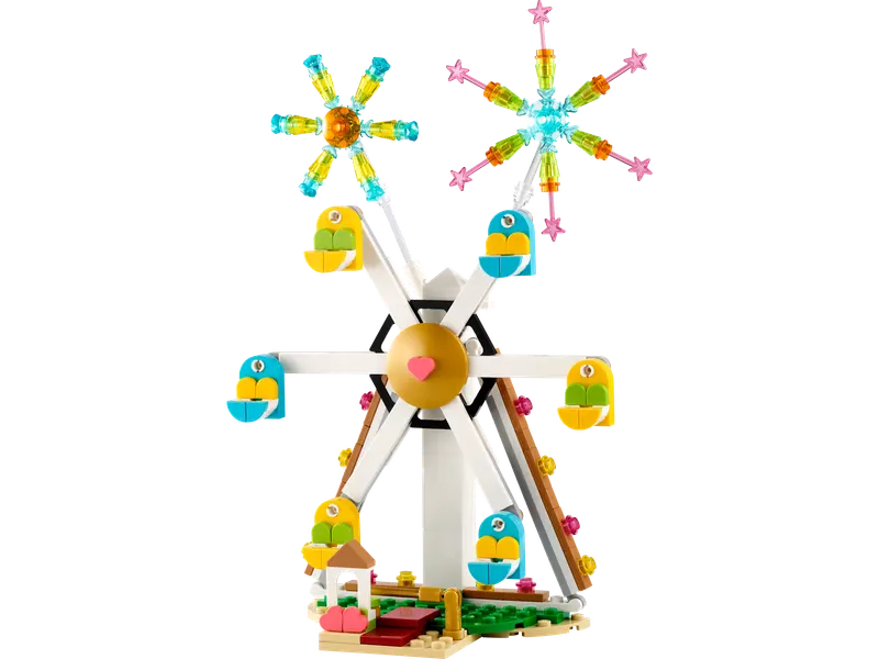 Celebration: Ferris Wheel with Fireworks