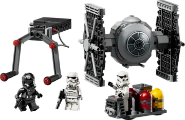TIE Fighter with Imperial Hangar Rack