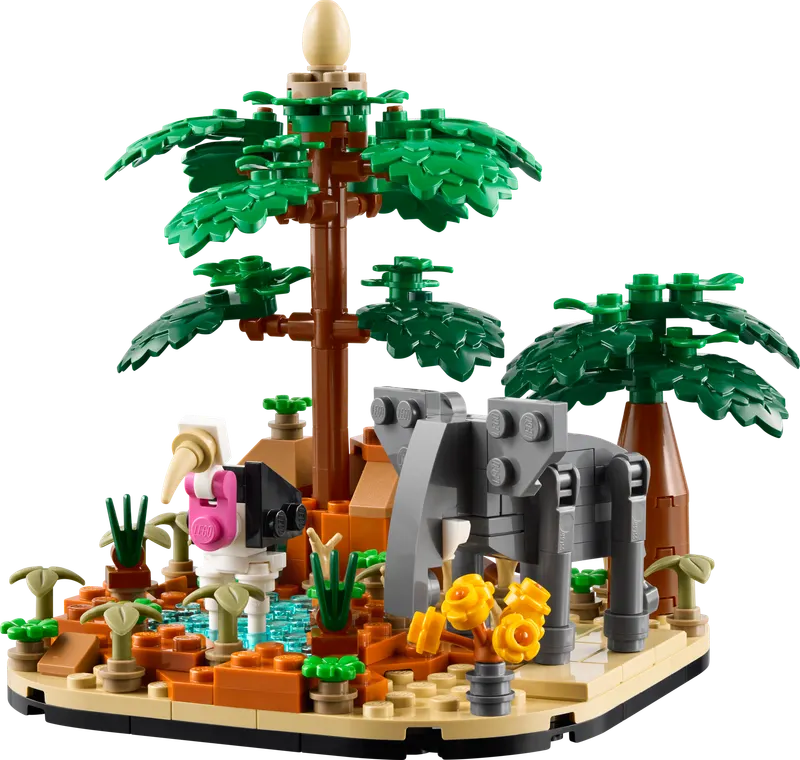 African Savanna Diorama