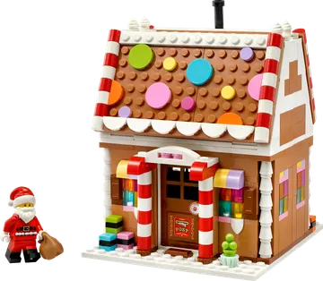 Festive Gingerbread House