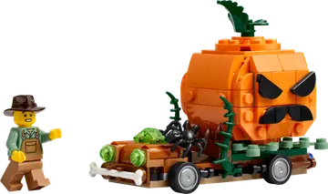 Jack-o'-Lantern Pickup Truck