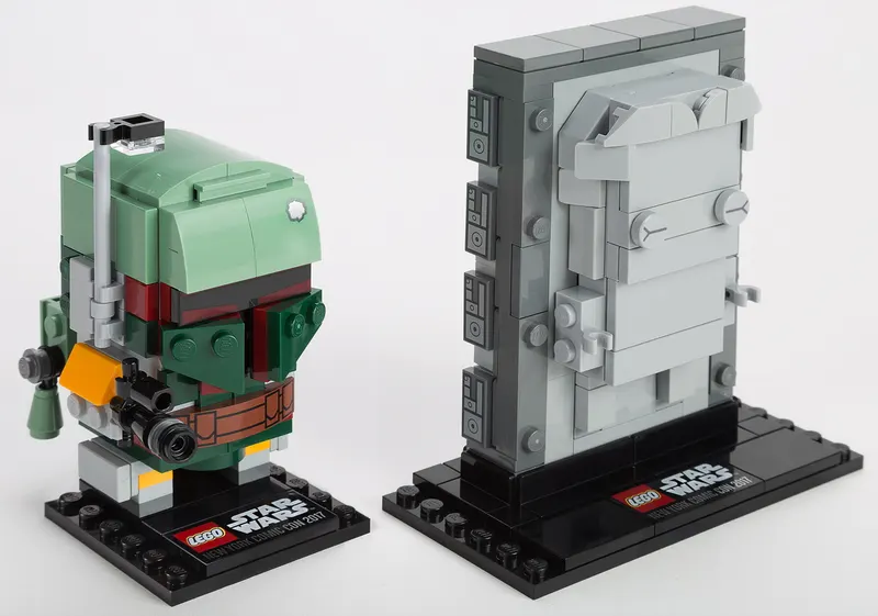 Boba Fett & Han Solo in Carbonite