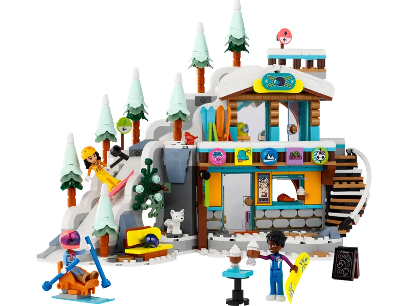 Holiday Ski Slope and Café