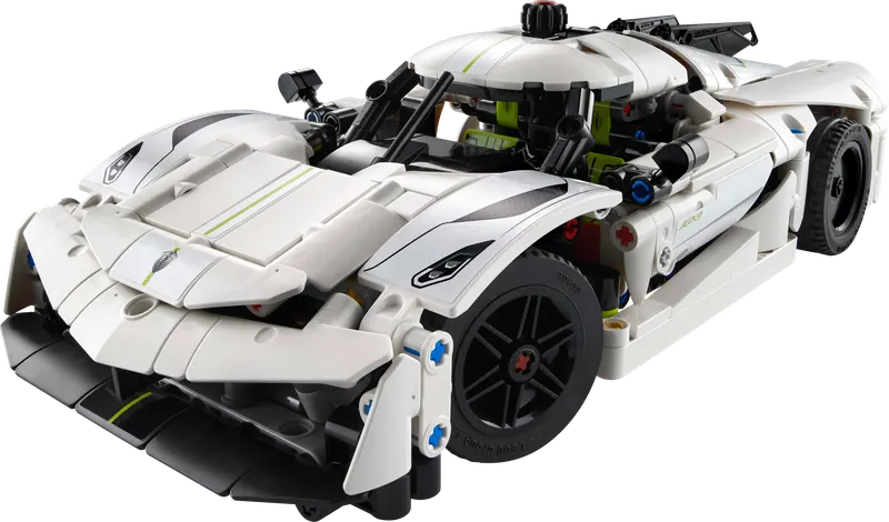 Koenigsegg Jesko Absolut White Hypercar