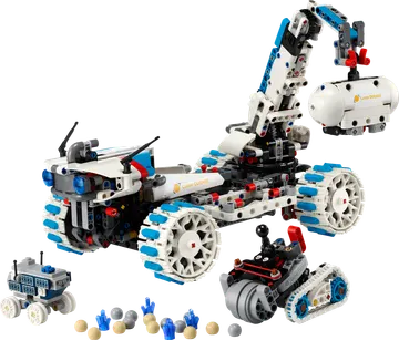 Lunar Outpost Moon Rover Space Vehicle